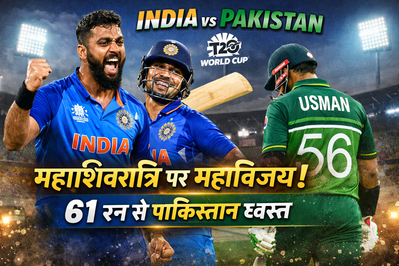India's triumphant T20 victory over Pakistan